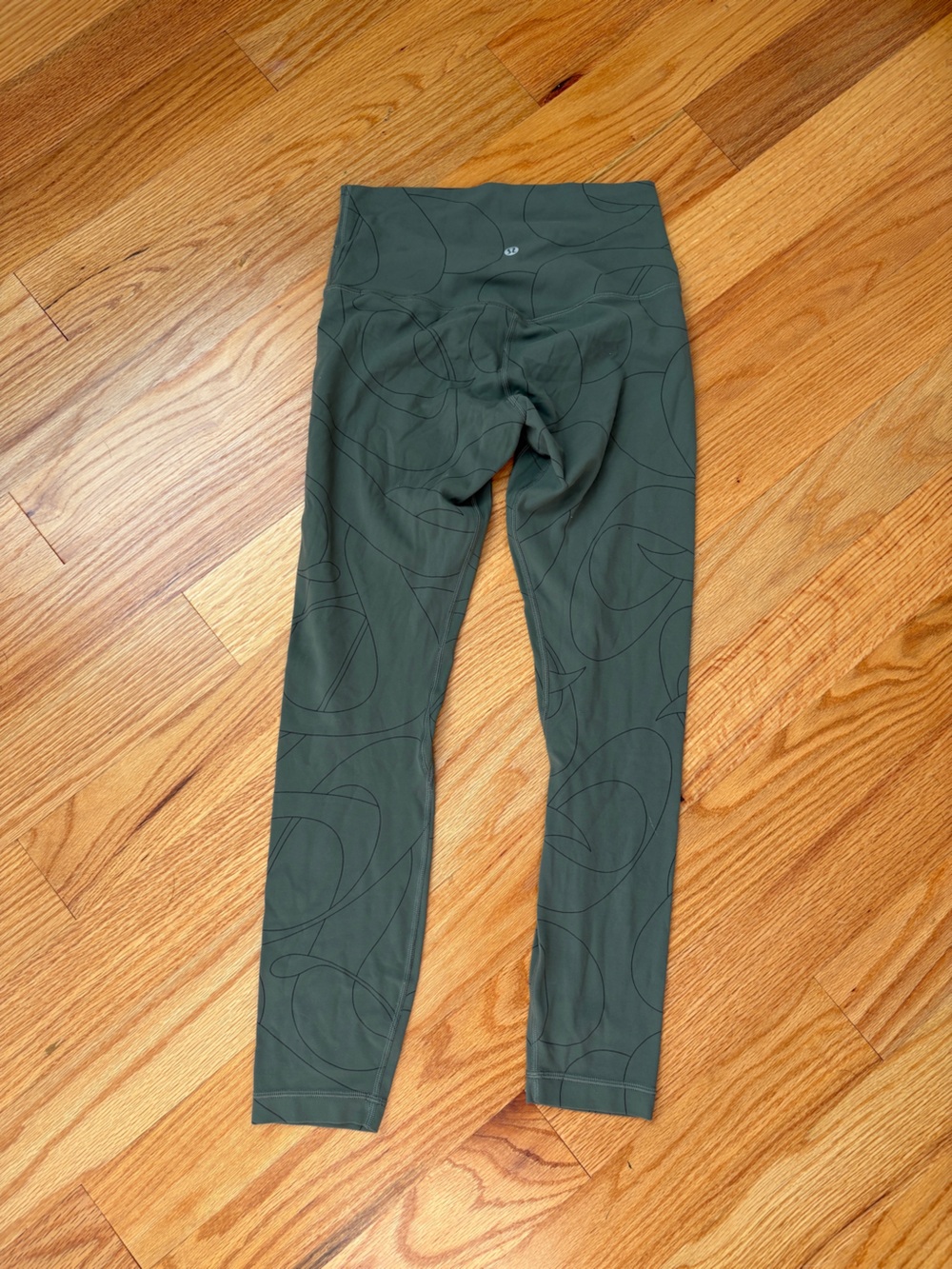 lululemon athletica Women’s Olive Green Patterned Joggers